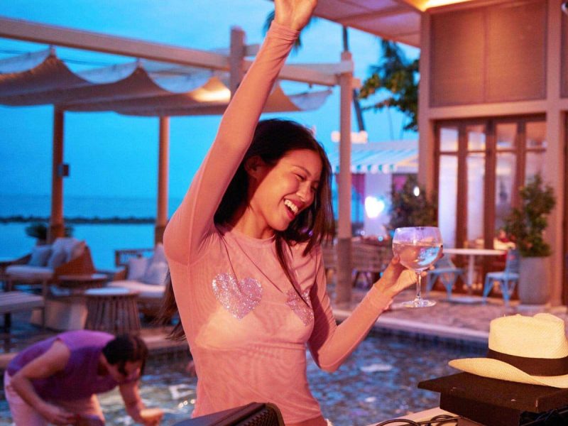 Cabanas Beach Club on Chaweng Beach